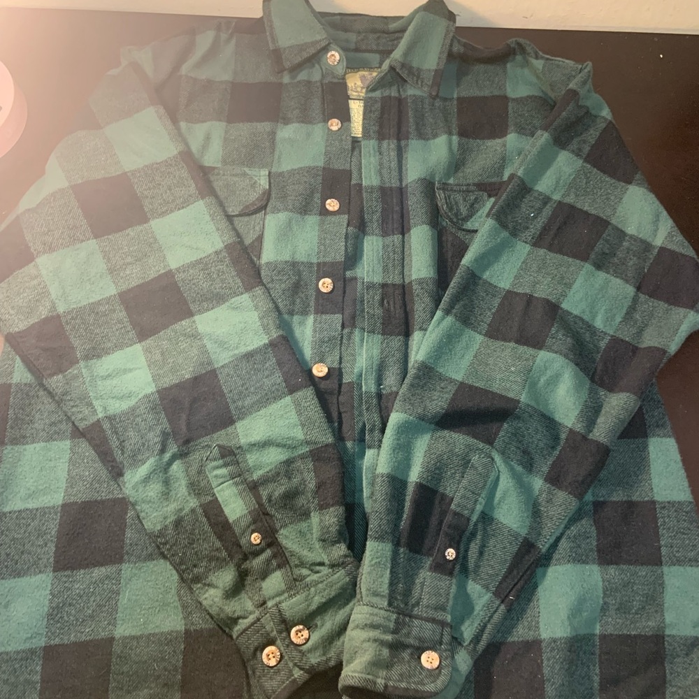 Field and Stream Plaid light coat